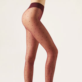 Průsvitné punčocháče s puntíky, Calzedonia, 319 Kč