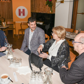 Aleš Cibulka si s Libuší Švormovou dobře rozumí. 