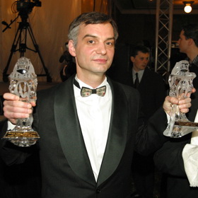 Ivan Trojan na Českém lvu v roce 2003.