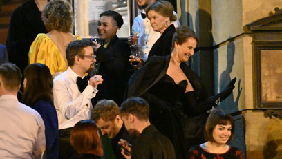 FOTO: Vysmátá Lenka Vlasáková s Janem Dolanským.
