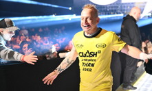 Martin Kocián byl dobře naladěn. 