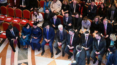 FOTO: Zahájení výstavy Čingischán v Národním muzeu.