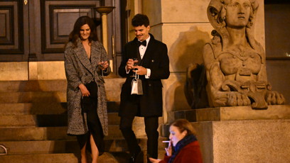 FOTO: Herec Filip Březina s přítelkyní.