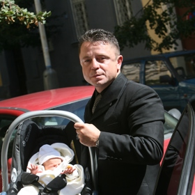 Petr Muk prožíval narození dcerky Noemi velmi emotivně.