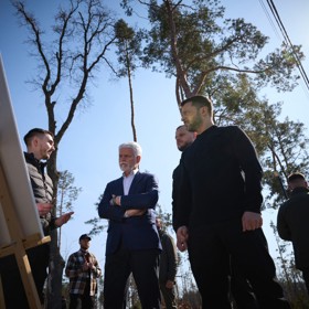 Petr Pavel a Volodymyr Zelenskyj.