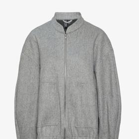Vlněný oversize bomber, Pieces, 1 440 Kč