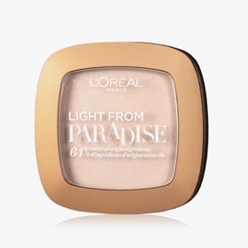 Kompaktní pudrový rozjasňovač, Wake Up & Glow Light From Paradise, L’Oréal Paris, 335 Kč
