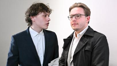 FOTO: Soud s Janem Strachem a Denisem Železným.