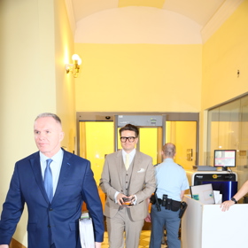 Ondřej vypadal velmi elegantně.