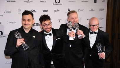 FOTO: Tvůrci minisérie Metoda Markovič: Hojer si odnáší Českého lva.