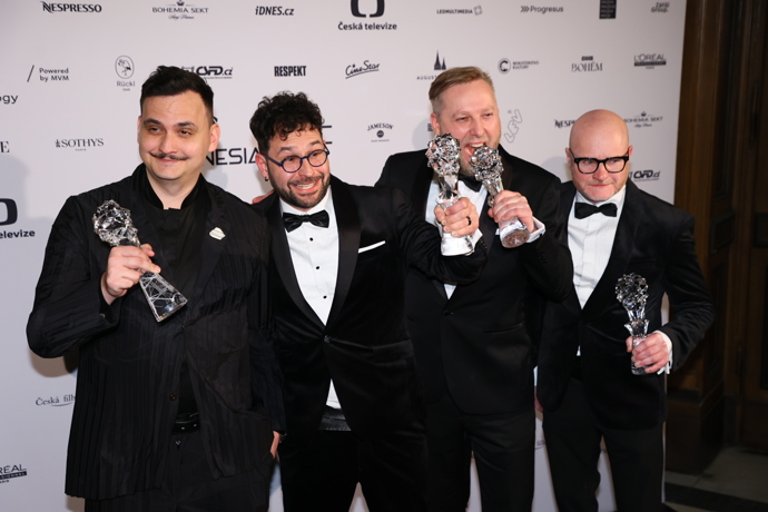 FOTO: Tvůrci minisérie Metoda Markovič: Hojer si odnáší Českého lva. – stránka 207