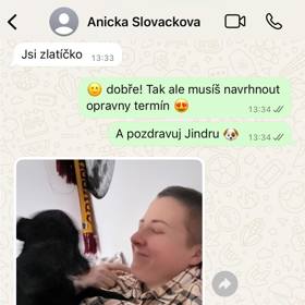 S Aničkou jsme si slibovaly společnou návštěvu psí cukrárny, kterou jsme nestihly uskutečnit.