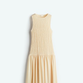 Žerzejové šaty s žabkováním, H&M, 719 Kč