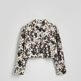 Krátká bunda s límcem, Reserved, 799 Kč