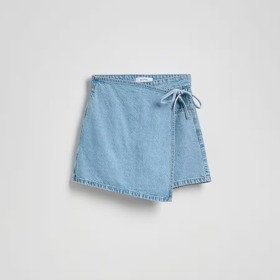 Džínová sukně se všitými šortkami, Reserved, 599 Kč