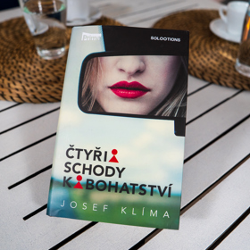 Aktuálně vychází Josefu Klímovi nová kniha, Čtyři schody k bohatství. 