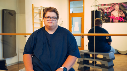 FOTO: Devatenáctiletý Jarda váží neuvěřitelných 181 kilo.