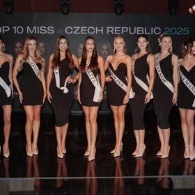 Finále Miss Czech Republic 2025 se uskuteční 3. května od 20:20. O korunku se v něm bude ucházet následujících 10 dívek: