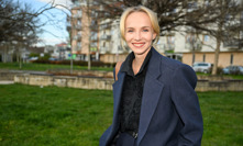 Jana Plodková na tiskovce TV Nova.