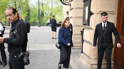 FOTO: Poslední rozloučení s hercem Aloisem Švehlíkem v Národním divadle.