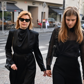 Herečka Jitka Schneiderová s dcerou Sofií Annou.