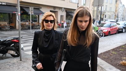 FOTO: Herečka Jitka Schneiderová dorazila s dcerou Sofií Annou.
