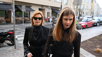 FOTO: Herečka Jitka Schneiderová dorazila s dcerou Sofií Annou.