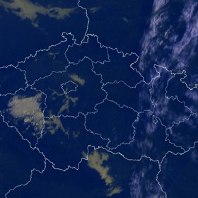 Takhle vypadala noc z neděle na Velikonoční pondělí.