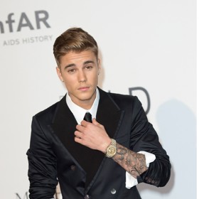 Justin Bieber v roce 2014.