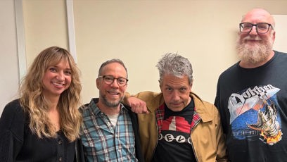 FOTO: Lauren Lapkus, Kevin Sussman , John Ross Bowie a Brian Posehn.