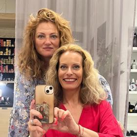 K pravidelným zákaznicím a kamarádkám patří také moderátorka Kristina Kloubková. 