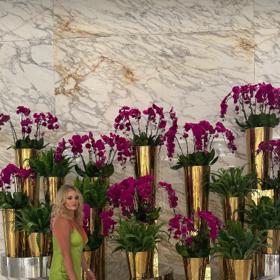 Monika Babišová si momentálně užívá v Dubaji. 