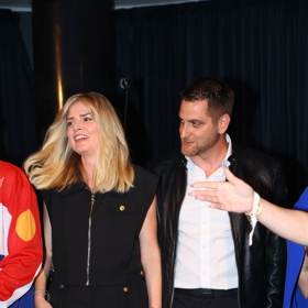 Nikol Leitgeb se skvěle bavila. 