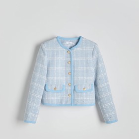 Tvídový blejzr, Reserved, 999 Kč