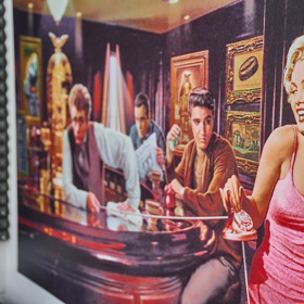 Milovaný obraz, zakoupený před lety v SAPĚ.