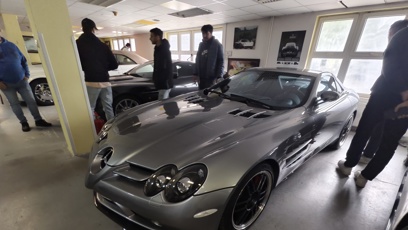 FOTO: Jeden ze sportovních Mercedesů.