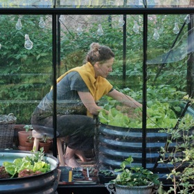 Pro herečku Andreu Růžičkovou je skleník velkým splněným snem.