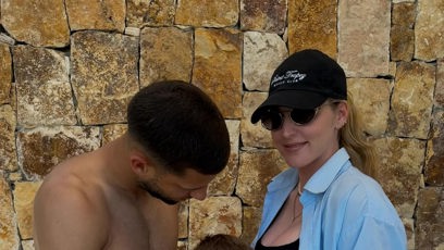 FOTO: kristýna Plíšková čeká dalšího potomka.