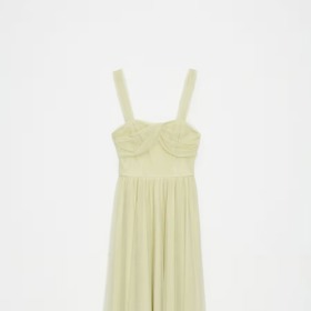 Tylové midi šaty, Mohito, 999 Kč