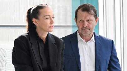 FOTO: Agáta Hanychová a Jaromír Soukup se znovu střetli u soudu.