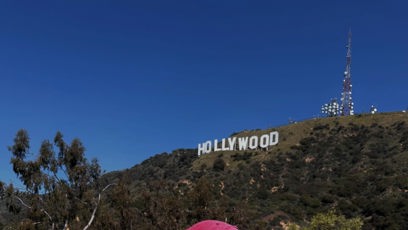 FOTO: Anna Riebauerová navštívila Hollywood.