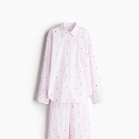 Pyžamo z bavlněného popelínu, H&M, 839 Kč