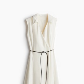 Zavinovací šaty s vázacím páskem, H&M, 959 Kč