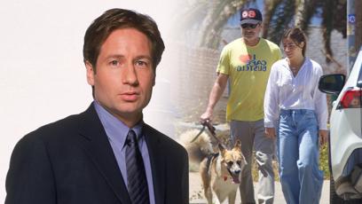 FOTO: David Duchovny se oženil.