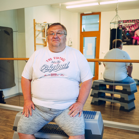 Petr před vstupem do Extrémních proměn vážil 171 kilogramů.