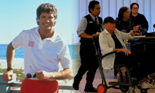 David Hasselhoff je na vozíku.