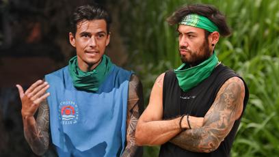 FOTO: Jakub Kotek s Renne Dangem v Survivoru