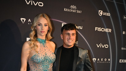 FOTO: Krásná Marie Jedličková dorazila s partnerem.
