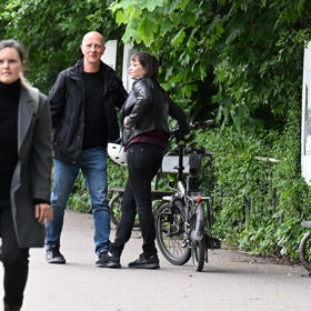  Tereza Nvotová přijela na kole.