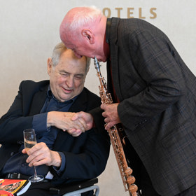 Felix a Miloš jsou dobří kamarádi.